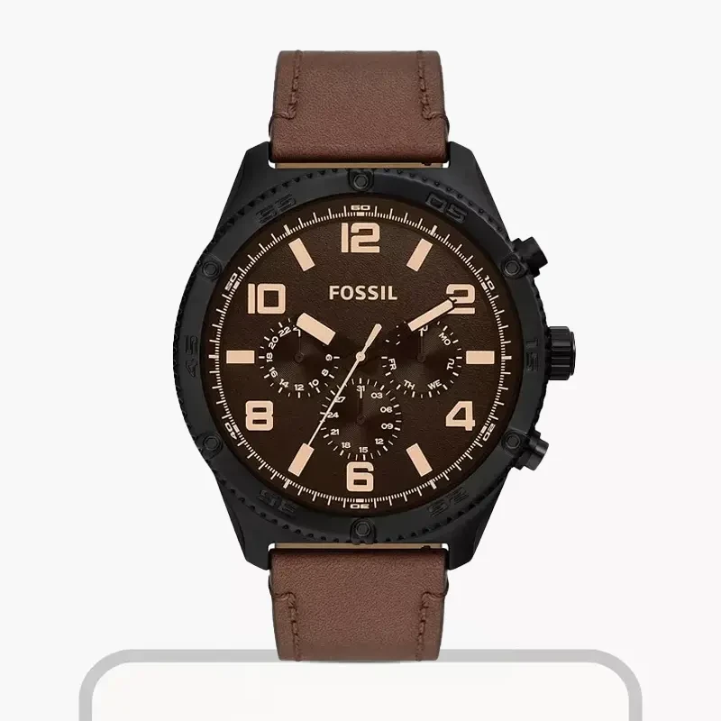 Fossil Brox Dark Brown Dial Multifunction Men's Watch- BQ2802